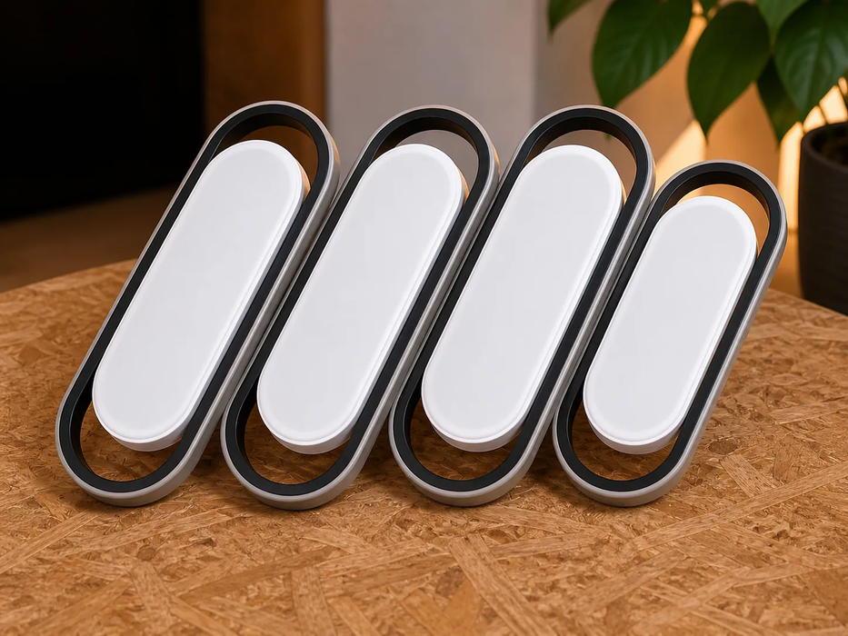 ✨ LÁMPARA LED MODERNA (LOTE DE 4 PIEZAS) ✨ GRADO B