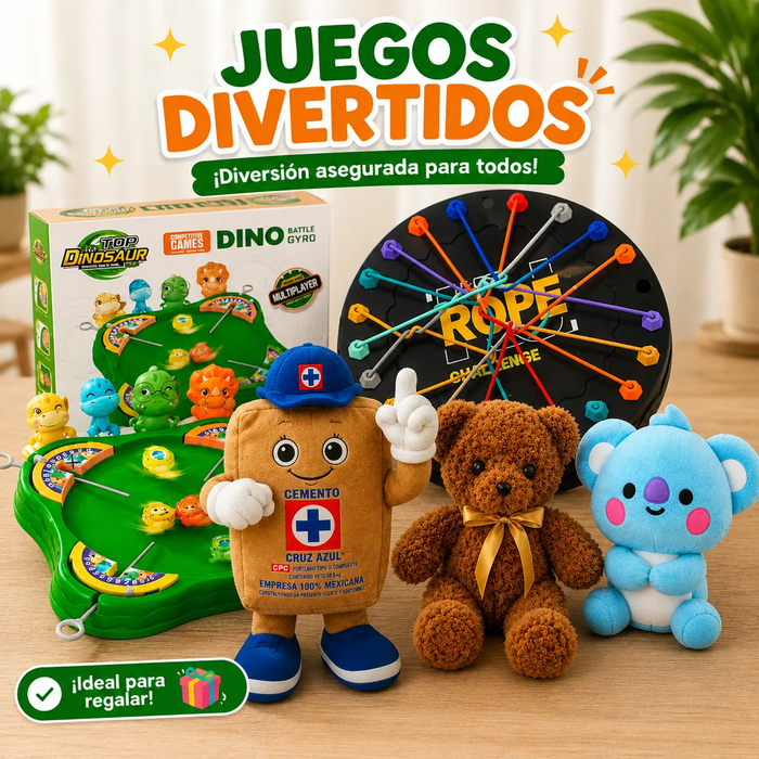 🌟🦖 LOTE DE 18 PIEZAS JUGUETES Y PELUCHES GRADO B👨👩