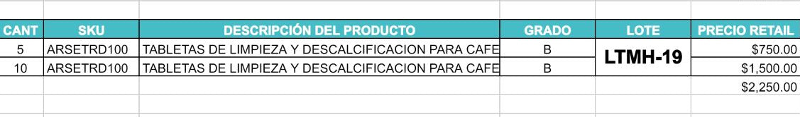 ✨☕ TABLETAS DE LIMPIEZA Y DESCALCIFICACION PARA CAFETERAS 15 PZAS GRADO B ✨☕