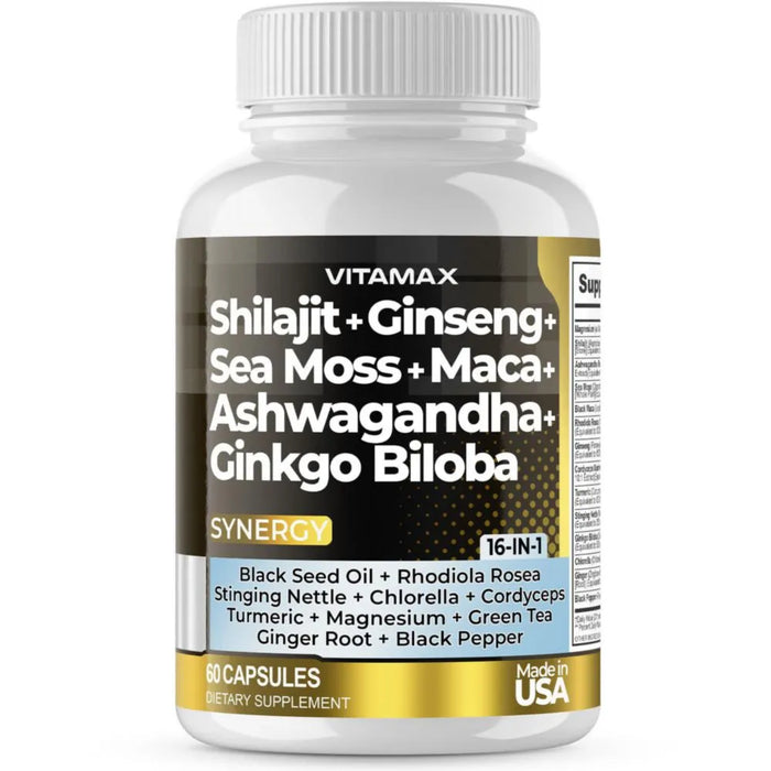 SUPLEMENTO DIETETICO VITAMAX SHILAJIT GRADO B