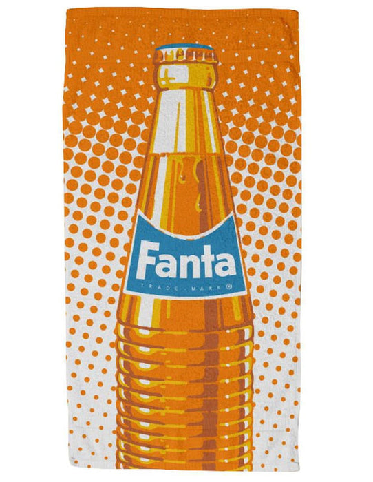 Toalla de playa Sarosa Fanta Naranja de microfibra 152X78 cm Grado A