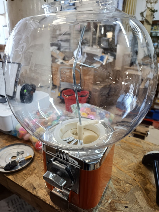 MÁQUINA DISPENSADORA CHICLERA VENDING 5 PESOS 200 BOLAS GRADO B