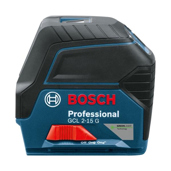 NIVEL LASER VERDE BOSCH GCL 2 15 G 15M CON PUNTOS DE PLOMADA Grado A