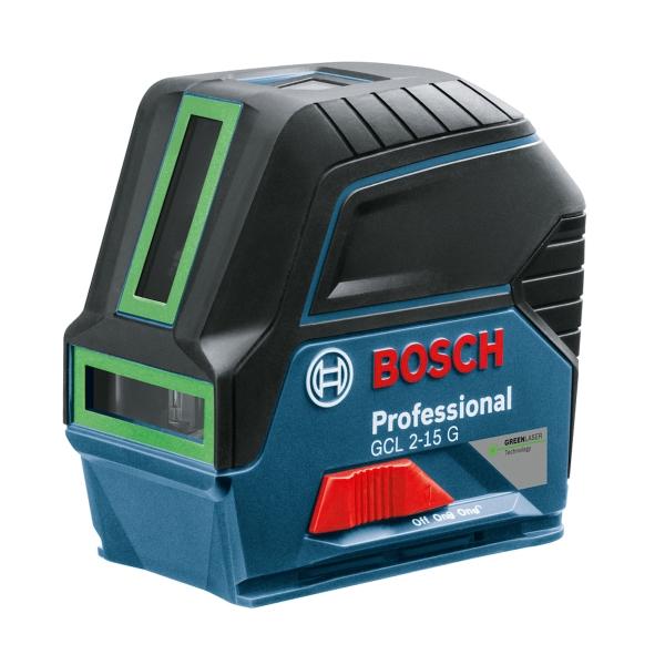 NIVEL LASER VERDE BOSCH GCL 2 15 G 15M CON PUNTOS DE PLOMADA Grado A