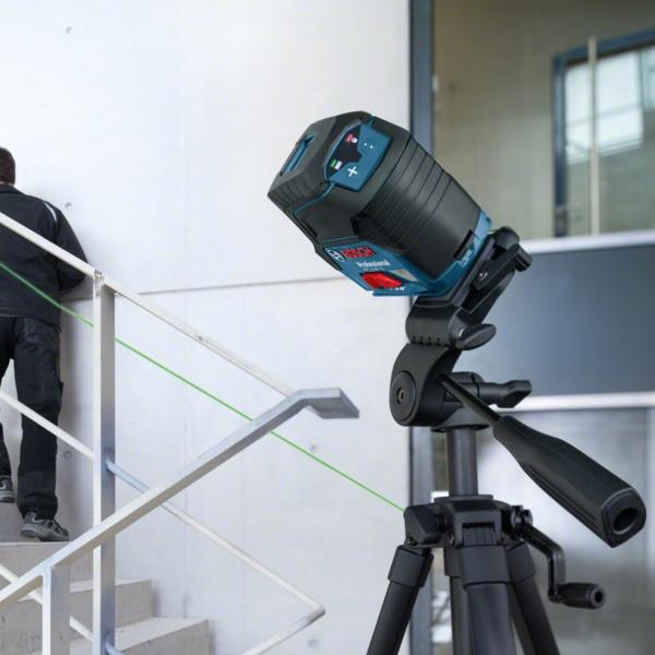 NIVEL LASER VERDE BOSCH GCL 2 15 G 15M CON PUNTOS DE PLOMADA Grado A