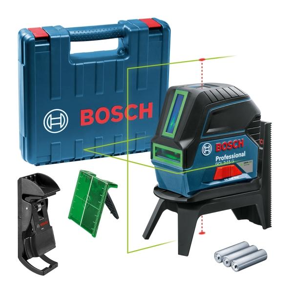 NIVEL LASER VERDE BOSCH GCL 2 15 G 15M CON PUNTOS DE PLOMADA Grado A
