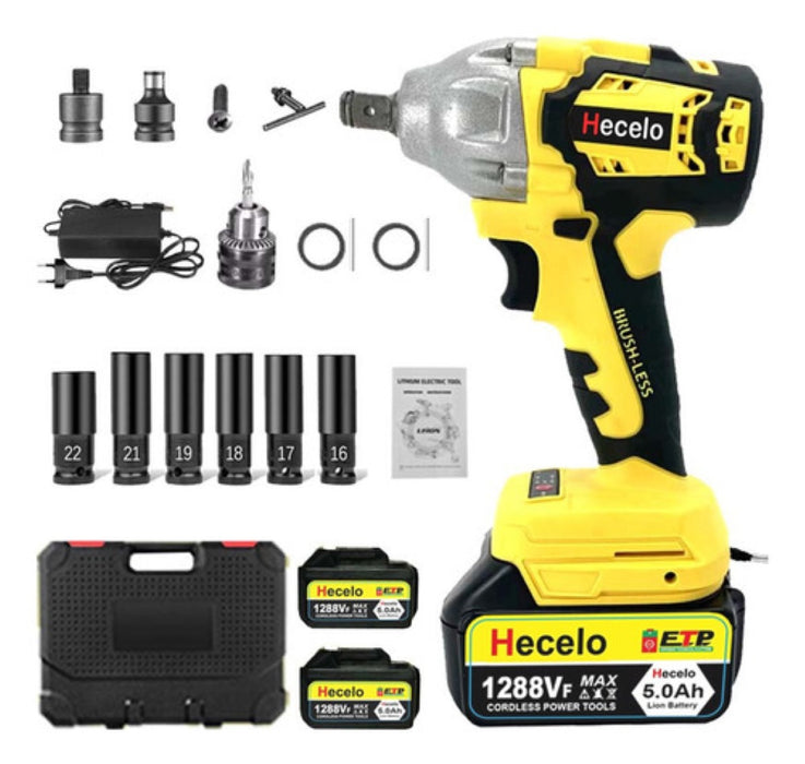 LLAVE DE IMPACTO 1/2 INALAMBRICA ELECTRICA CON BATERI­A 600NM GRADO A