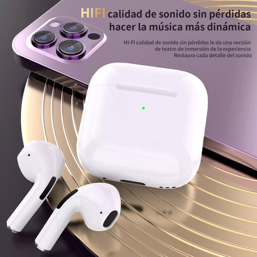 Auriculares Inalámbricos Hs45 Compatibles Con iPhone Android Grado B