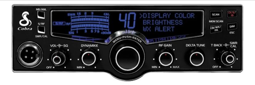 RADIO CB COBRA 29LX AM PROFESIONAL NEGRO - GRADO A