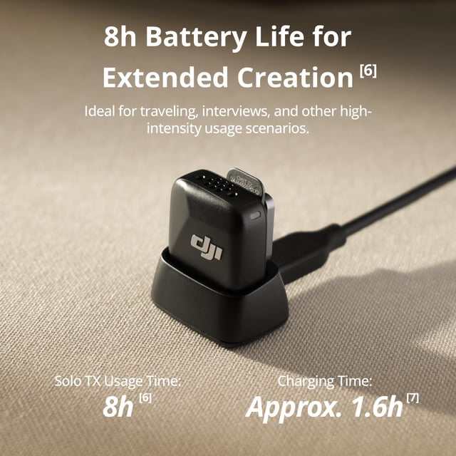 WIRELESS MICROPHONE DJI MIC MINI TRANSMITTER FOR CAMERA   |  GRADO B