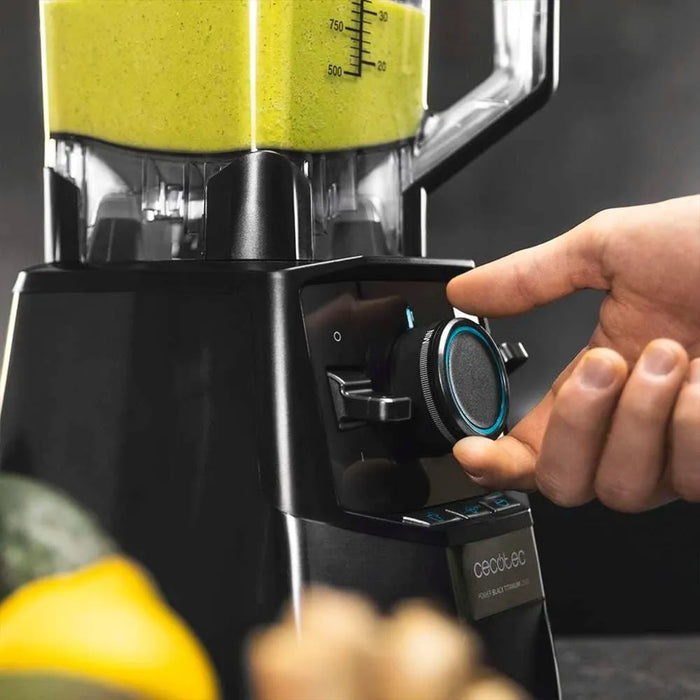 LICUADORA 3950 POWER BLACK TITANIUM PRO NEGRO CECOTEC 127V NEGRO grado a