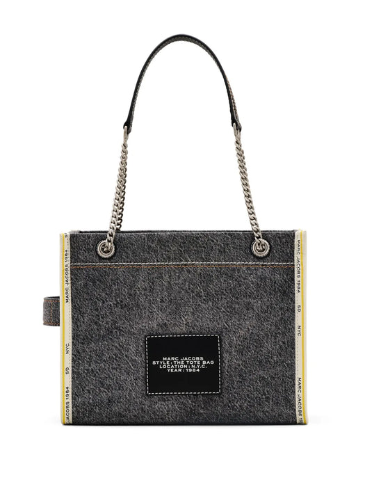 Marc Jacobs The Denim Chain Medium Tote Bag 100%original GRADO B