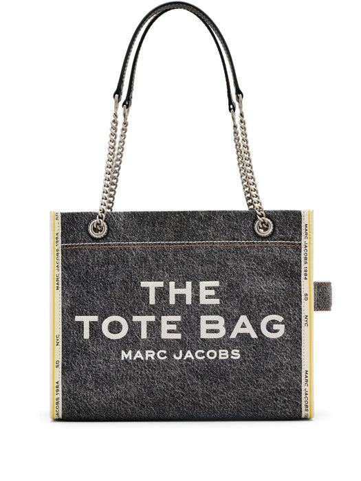 Marc Jacobs The Denim Chain Medium Tote Bag 100%original GRADO B