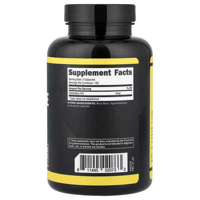 SUPLEMENTO DIETETICO YOHIMBINE GRADO B