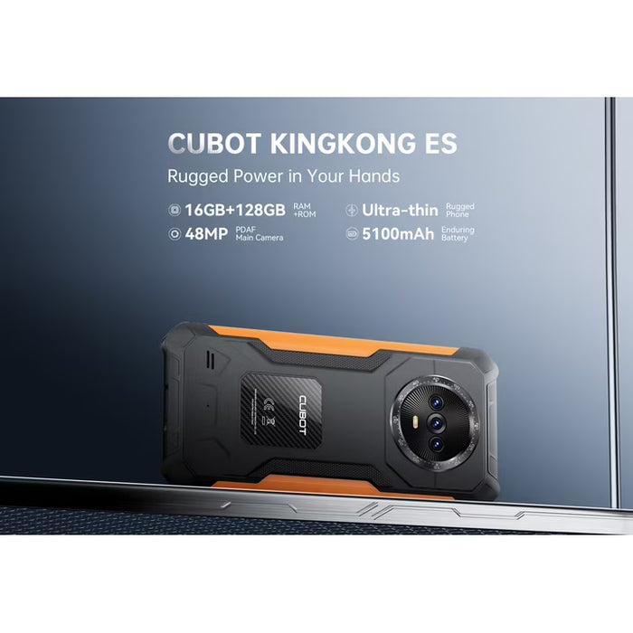 CUBOT KONGKONG E5 BLACK+ORANGE 6GB RAM 128 GB GRADO A