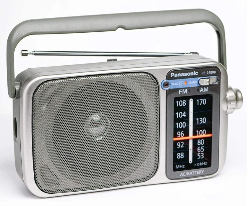 PANASONIC RF-2400D RADIO AM-FM GRIS- GRADO B
