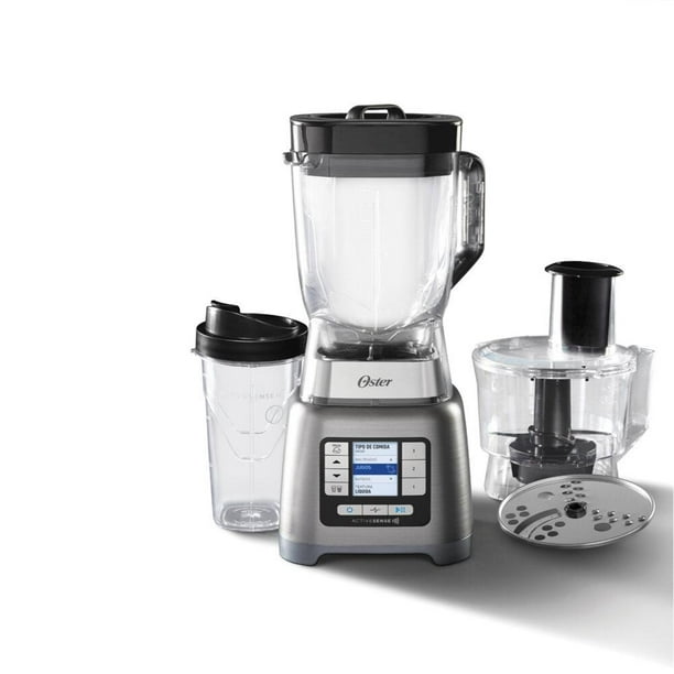 Licuadora Oster + Procesador + Vaso Blsttdt-nbgf Gris GRADO B