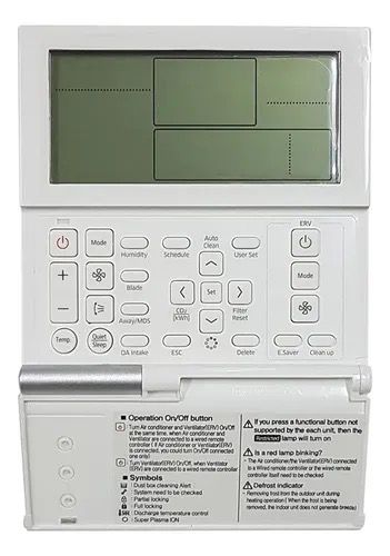 Db93-11251f Control Inalambrico Samsung Clima Tipo Dvm 1