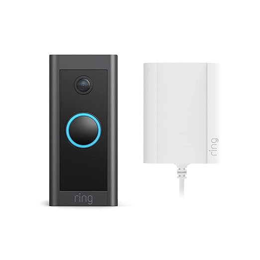 TIMBRE CON CAMARA CABLEADO RING DOORBELL WIRED 1
