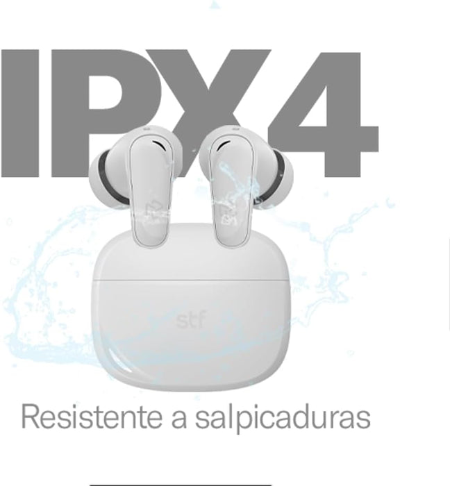 Auriculares In-ear InalÃ¡mbricos Stf One Tws St-e67019 Negro GRADO A