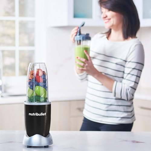 BLENDER NUTRIBULLET PRO 900W SINGLE-SERVE W/ 3 CUPS BUNDLE 1 | GRADO A