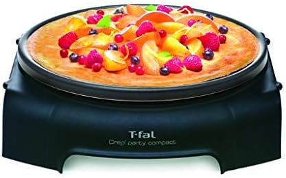 crepera antiadherente negra, 30 cm de diámetro con antiadherente y thermo spot, t-fal GRADO A