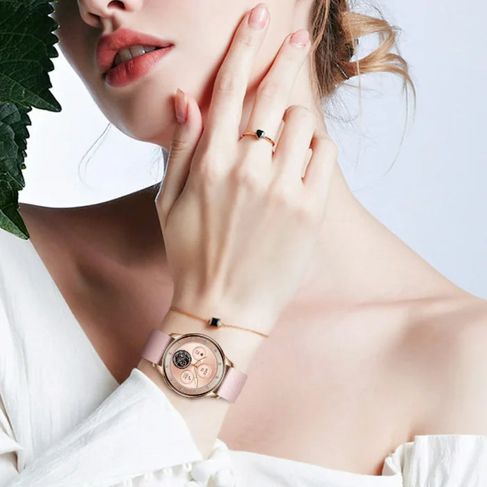 SMART WATCH RELOJ INTELIGENTE MUJER AMOLED 1.32 BLUETOOTH GRADO A