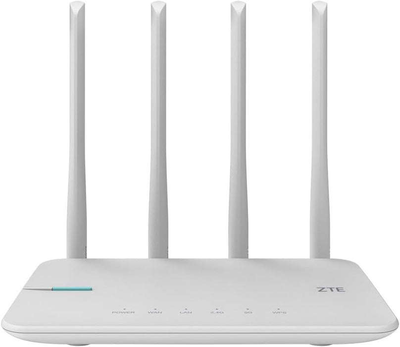ROUTER MESH ZTE E1200 2.4/5GHZ 1200MBPS WI-FI 5 WPA2 MU-MIMO GRADO A