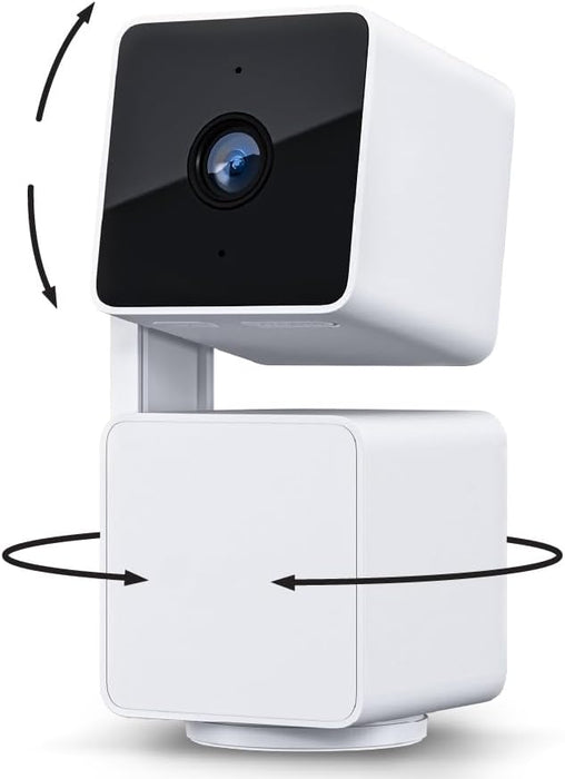 WYZE CAM PAN V3, CÁMARA DE SEGURIDAD WIFI CON HORIZONTAL/VERTICAL/ZOOM DE 2MP BLANCO GRADO A
