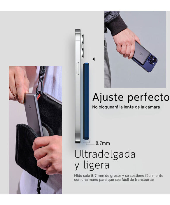 Cargador Bateria Magsafe Power Bank Inalmbrica 5000mah 22w GRADO B