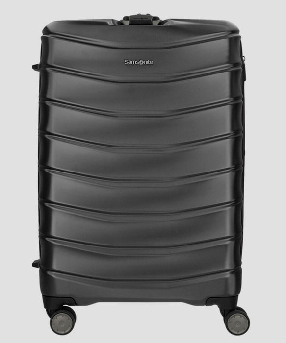 MALETA SAMSONITE LITEROCK SPINNER 76/28 EXP BLACK NEGRO LISA - GRADO A