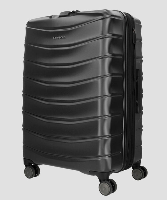 MALETA SAMSONITE LITEROCK SPINNER 76/28 EXP BLACK NEGRO LISA - GRADO A