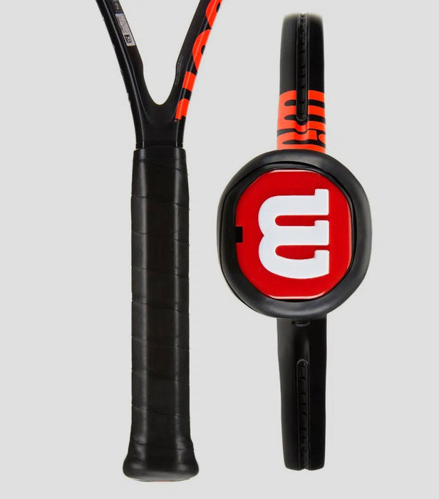RAQUETA DE TENIS CLASH 100L V3.0 FRM 2 WILSON COLOR NEGRO 4 1/4 GRADO A