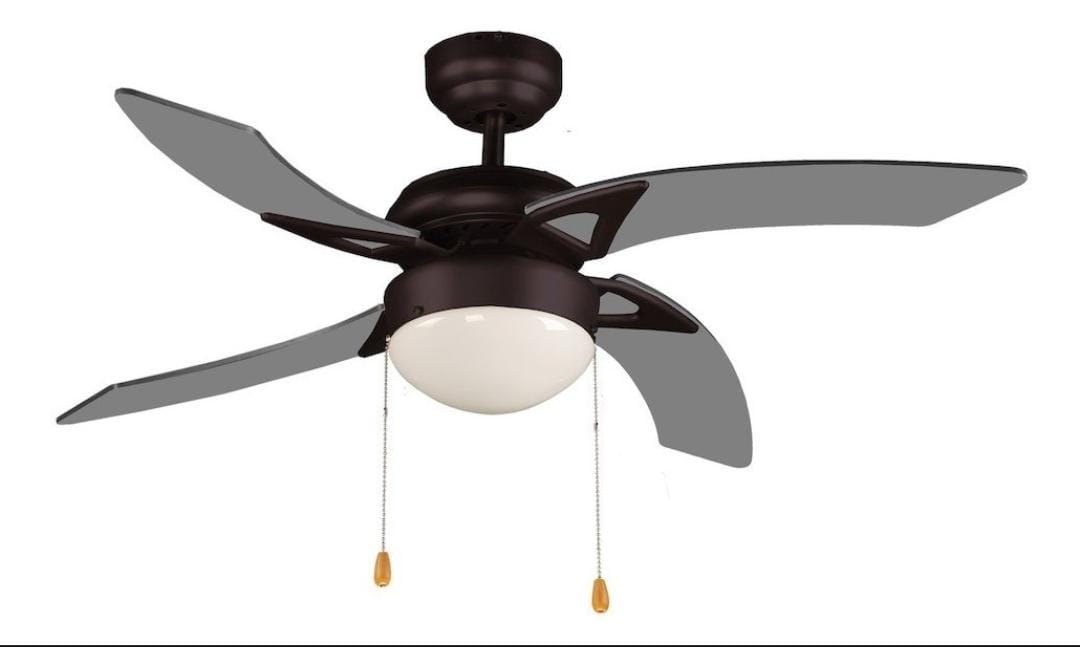 Ventilador De Techo Para Interior 42 Vant Igoto ,Cantidad De Aspas 4 Estructura Gris  -GRADO B