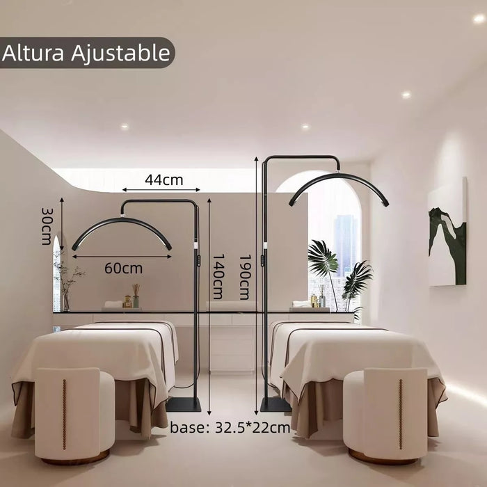 Lampara Para Pestanas Con Control Led Lamparas Pie Estetica Grado A