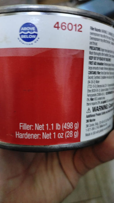 3M Marine High Strength Repair Filler 46012 grado b