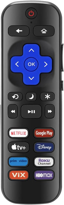 CONTROL REMOTO PARA ROKU TV,COMPATIBLE CON HISENSE ROKU/TCL ROKU/PHILIPS ROKU/JVC ROKU/ONN ROKU/RCA ROKU/SHARP ROKU/SANYO ROKU/INSIGNIA ROKU/MAGNAVOX ROKU /LG ROKU/ELEMENT ROKU/INFOCUS ROKU SMART TV GRADO B