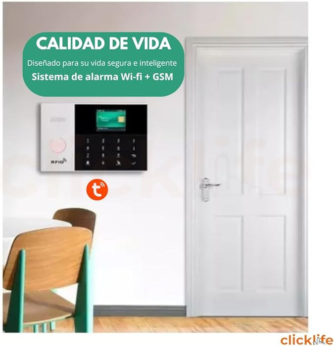 Sistema de Alarma Inalámbrico 4G WF Home Security