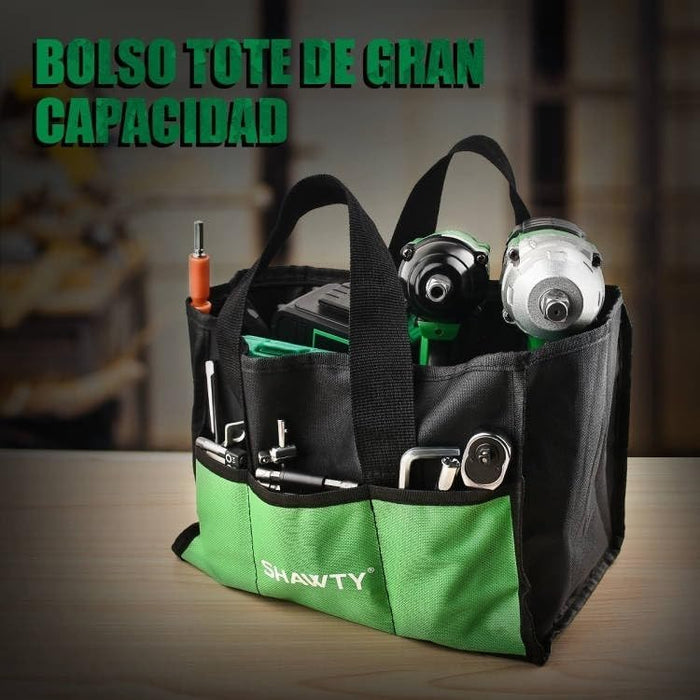 Shawty Taladros Inalambrico 1/2 , 50n.m Taladro ElÃ©ctrico InalÃ¡mbrico Sin Escobillas De 2 * 2000 Mah BaterÃ­as, 20+3 Martillo Perforador Con 2 Velocidades Y Bolsa GRADIO A