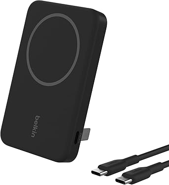 BATERÍ­A EXTERNA BPD006BTBK INALÁMBRICA Y MAGNETICA 5000 MAH BELKIN GRADO A