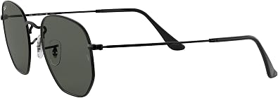 ANTEOJOS DE SOL RAY-BAN I-SHAPE HEXAGONAL TALLE LARGE ARMAZÓN POLISHED BLACK Y LENTE GREY GRADO A