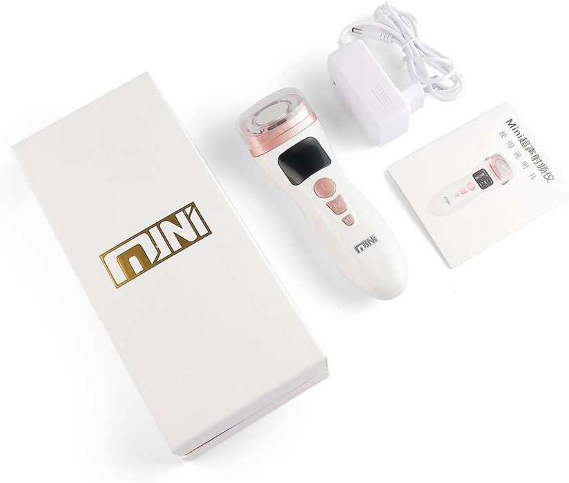 DISPOSITIVO FACIAL ANTIENVEJECIMIENTO MINI HIFU 2.0 RF EMS - GRADO B