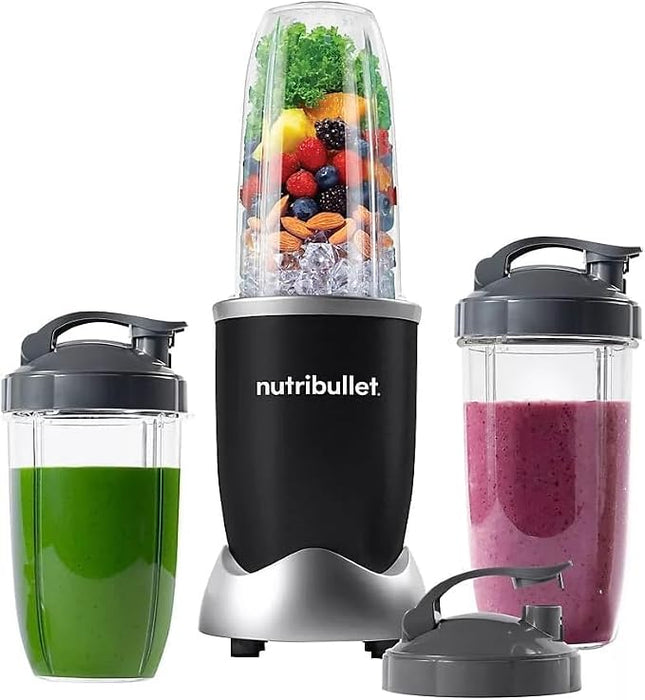 BLENDER NUTRIBULLET PRO 900W SINGLE-SERVE W/ 3 CUPS BUNDLE 1 | GRADO A