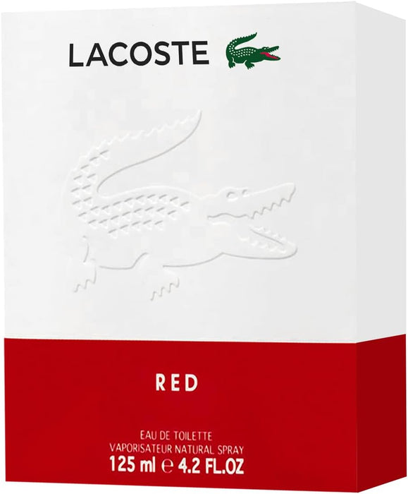 PERFUME LACOSTE RED STYLE IN PLAY EDT 125ML FOR MEN GRADO B