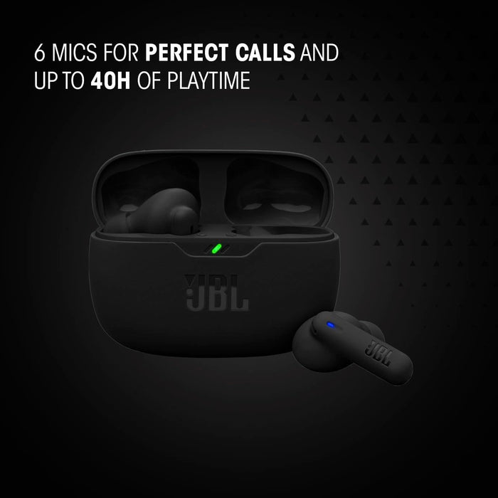 🎧 Audífonos Tipo JBL Vibe Beam 2 | Cancelación de Ruido (ANC) | 40hs Batería y Sonido Pure Bass GRADO B✨