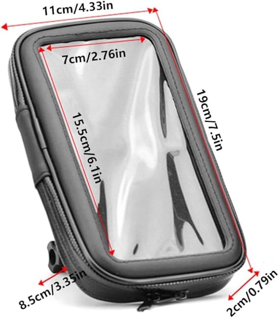 Soporte para Teléfono para Motocicleta Bolsa Impermeable GRADO B