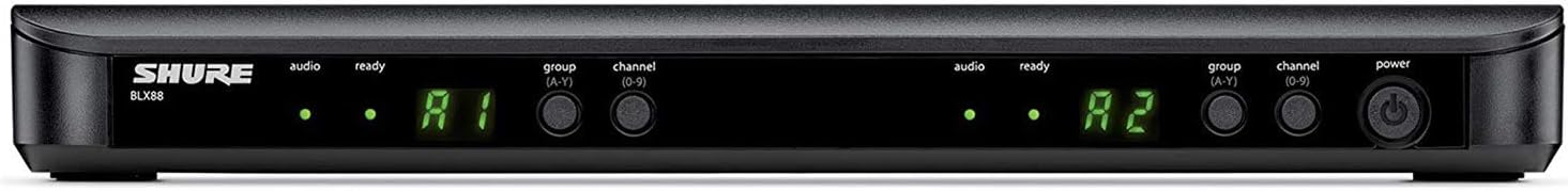 SHURE BLX288/SM58 SISTEMA INALAMBRICO DUAL CON MIC DE MANO. COLOR NEGRO GRADO B