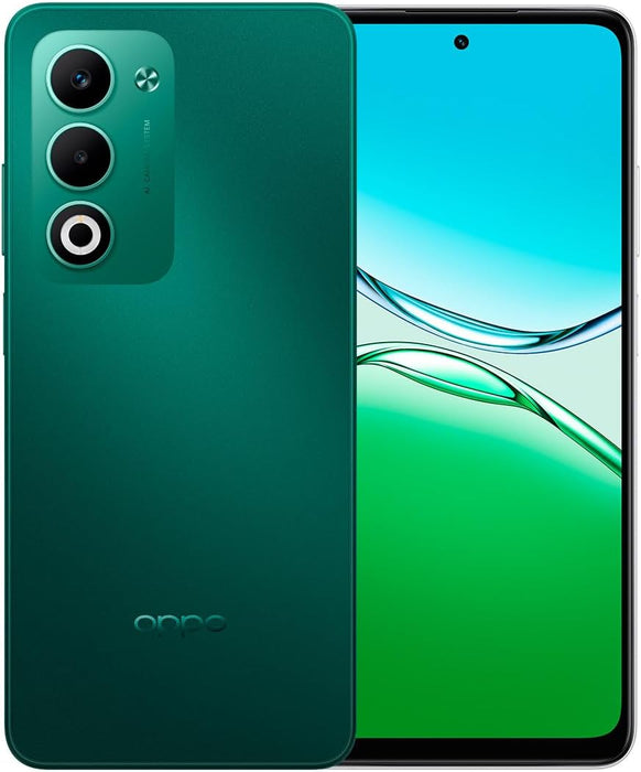 OPPO A5 VERDE AURORA 256 GB + 4GB, CAMARA 50MP + 5MP, BATERI­A DE 5 AÑOS + CARGA RÃ¡PIDA 45W, RESISTENCIA GRADO MILITAR, PANTALLA ULTRABRILLANTE 1000 NITS, AI GRADO A
