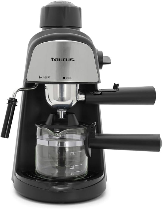 CAFETERA CAPPUCCINERA VIENA DE TAURUS CON ESPUMADOR DE LECHE GRADO A