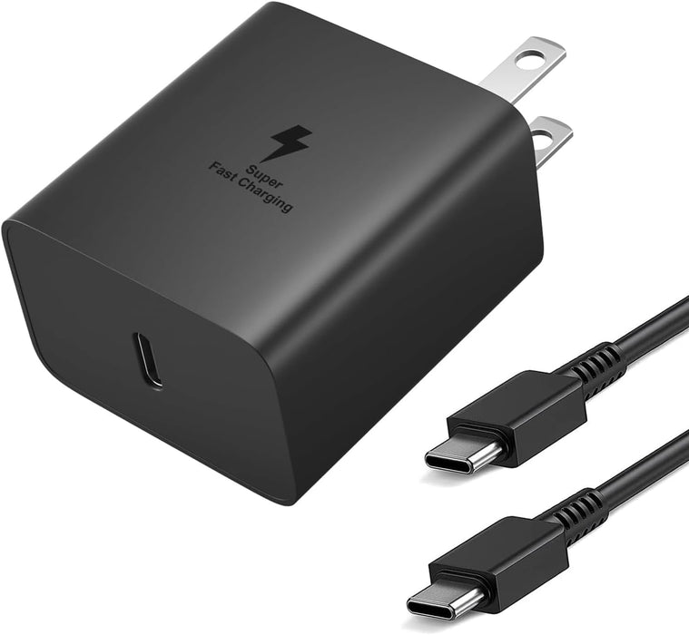 CARGADOR 45W TIPO C a C, CARGA RAPIDA COMPATIBLE CON TELEFONO GRADO B